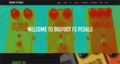 Desktop Screenshot of bigfootfx.com